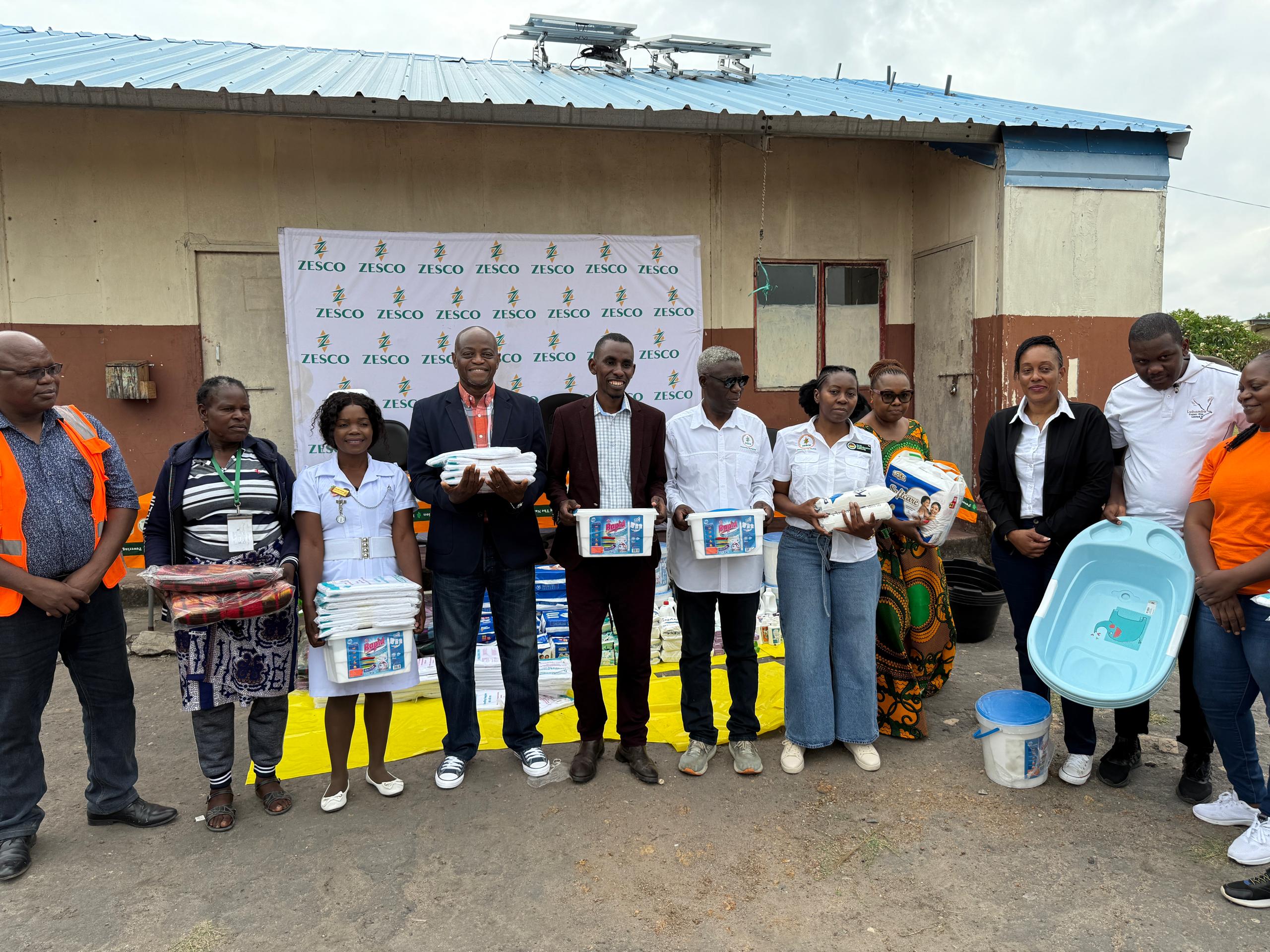 ZESCO Supports Sande Village Rural Health Post